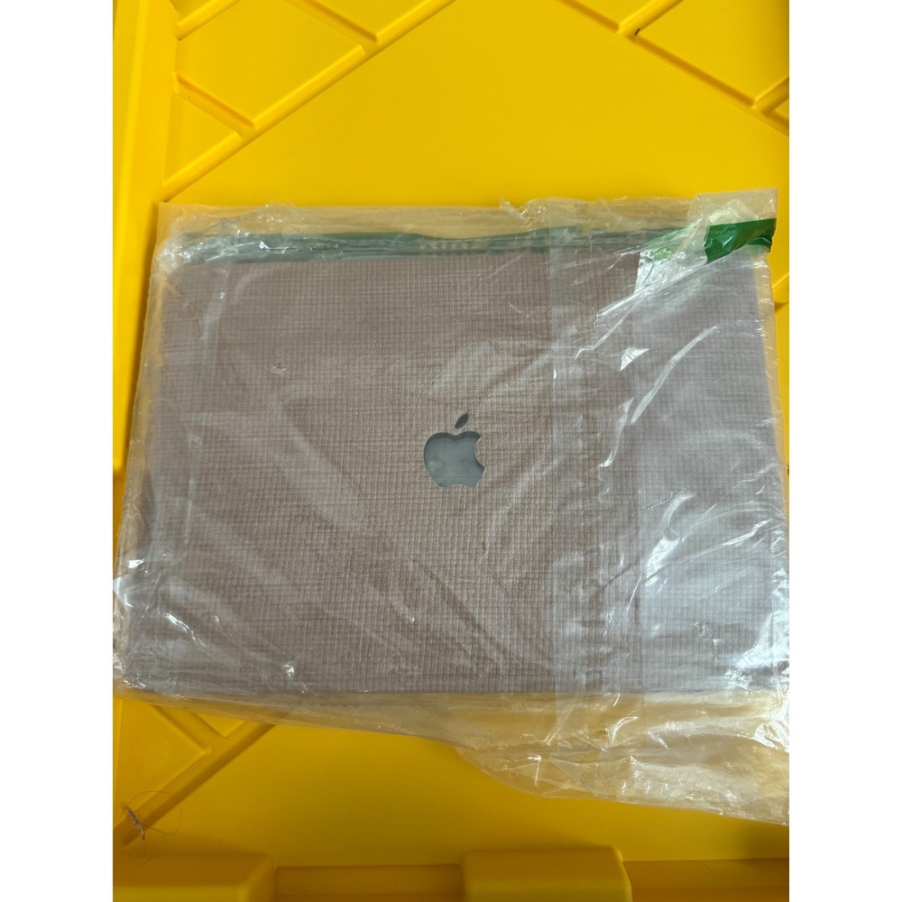 MacBook Hard Shell Case with Keyboard Cover Textured Taupe Tan 12in x 8.5in